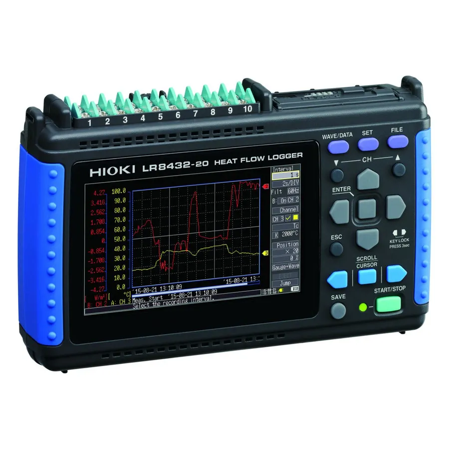 Hioki LR8432-20 Heat Flow Logger