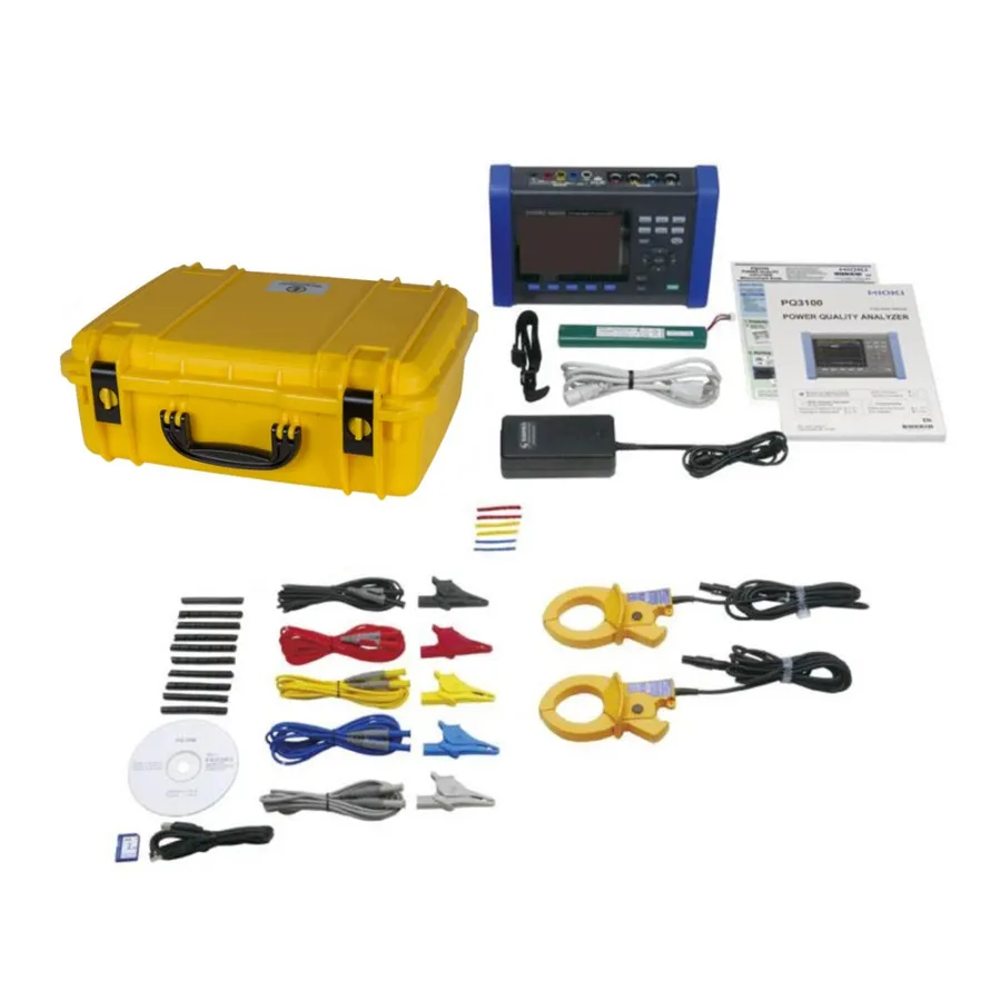 Kit Analizador de Calidad de Energía Hioki PQ3100-02/600