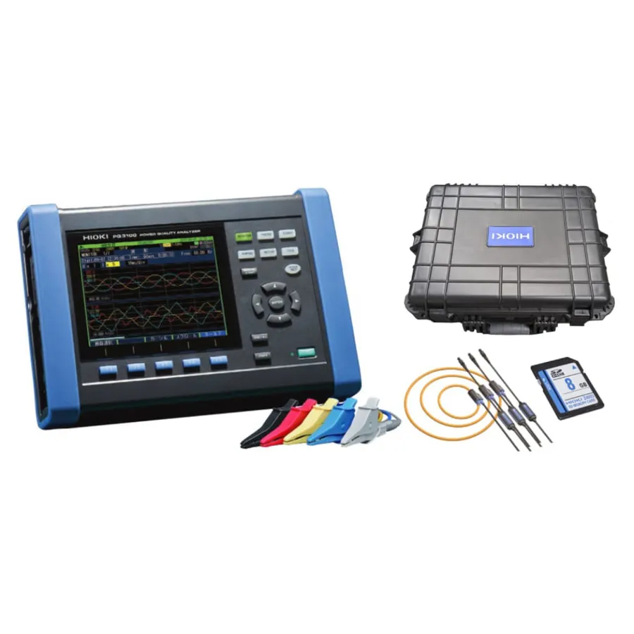 Kit Analizador de Calidad de Energía Hioki PQ3100-03/100