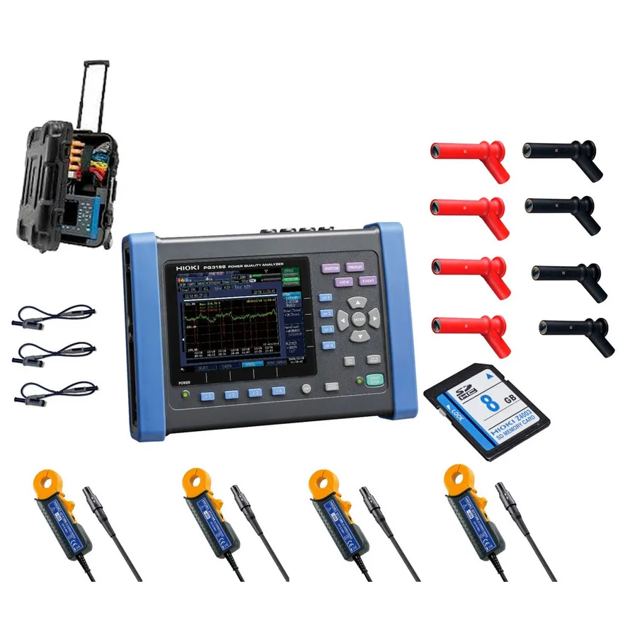 Kit Analizador de Calidad de Potencia Hioki PQ3198/100
