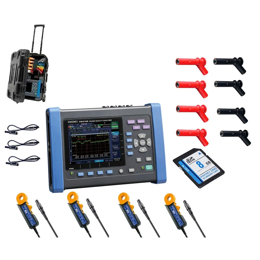 Kit Analizador de Calidad de Potencia Hioki PQ3198/60