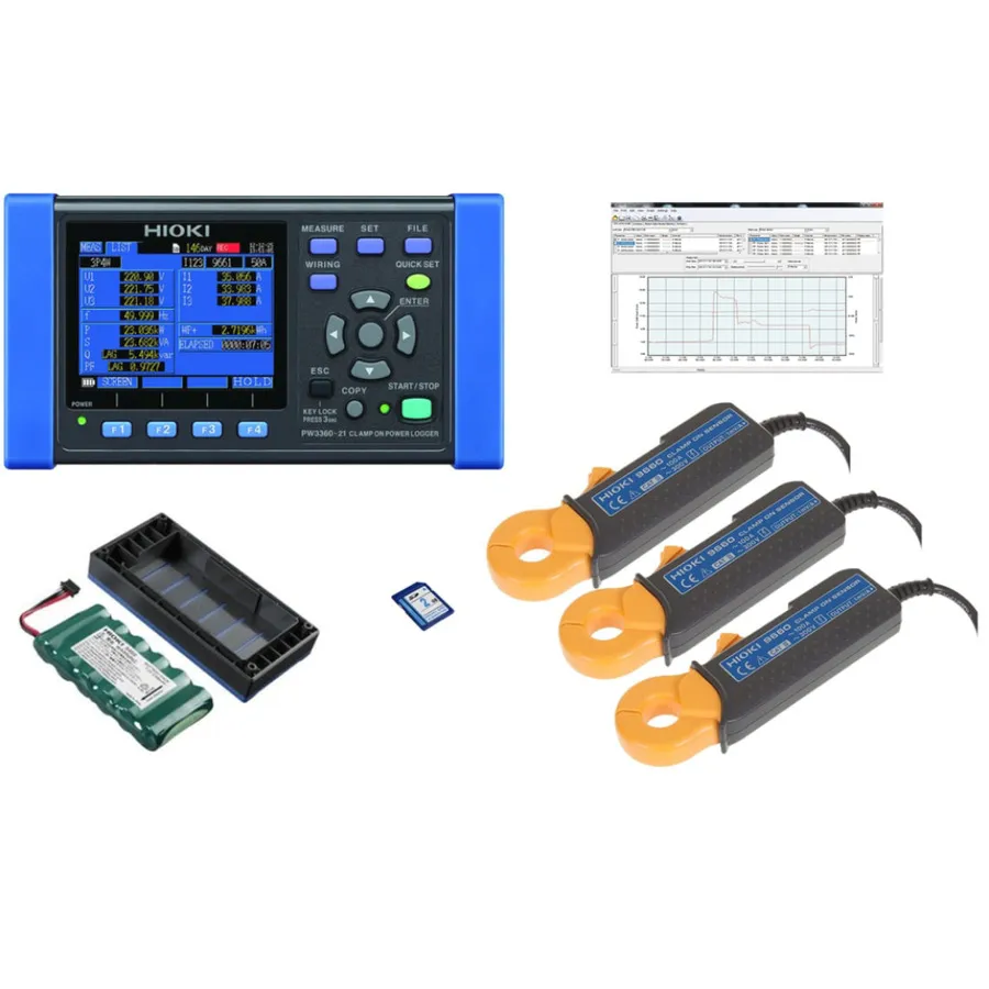 Registrador de Potencia Hioki PW3360-21/5