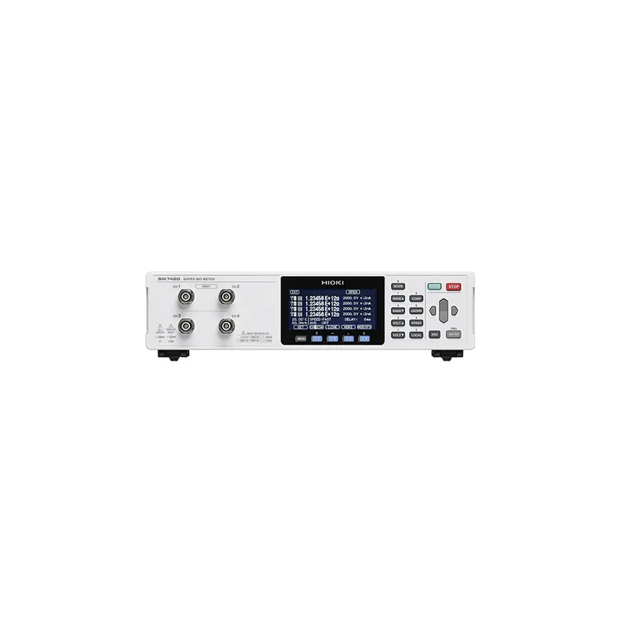 Medidor Hioki SM7420 Super Megaohm de 4 canales
