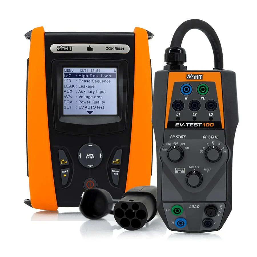 Probador Multifuncional de Instalación Eléctrica HT Instruments Combi 521EV