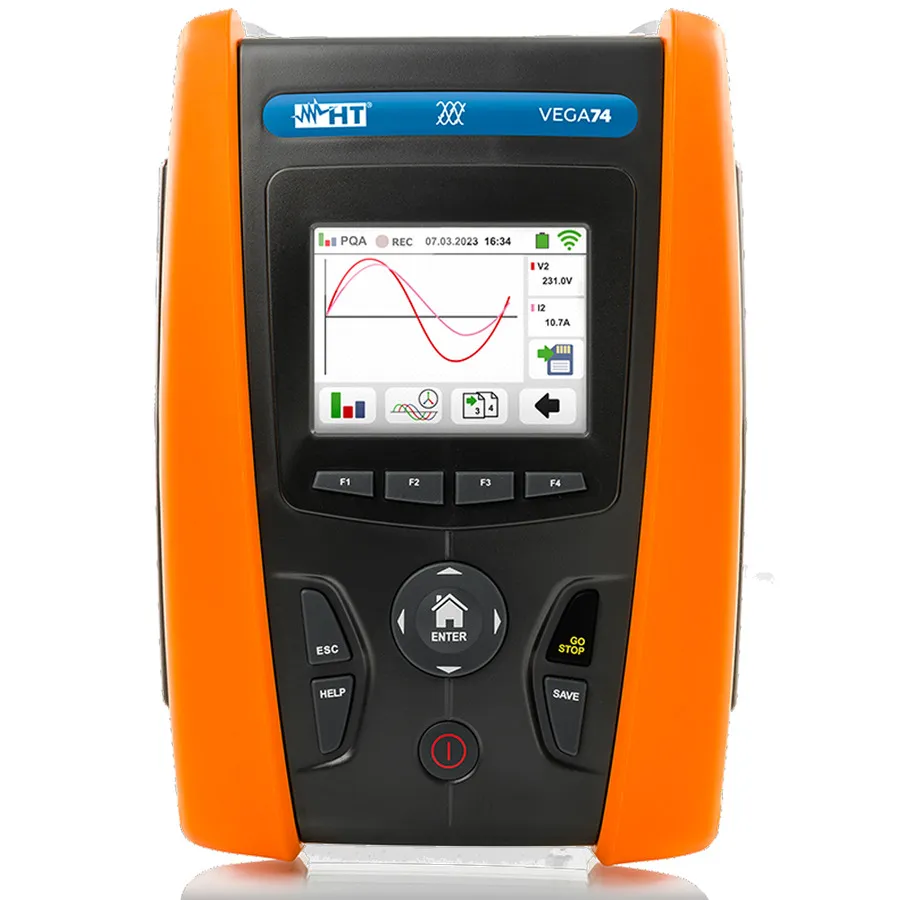 Analizador de Calidad de Potencia y Energía HT Instruments PQA924