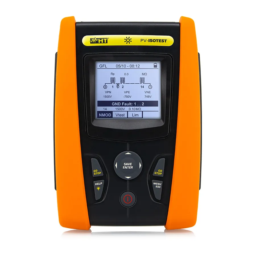Probador de aislamiento y continuidad HT Instruments PV-ISOTEST