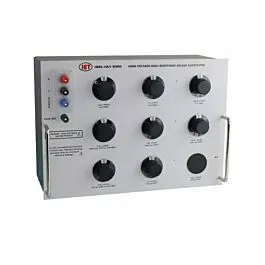 Caja de décadas de alta resistencia IET Labs HRRS-B-7-100K-10KV