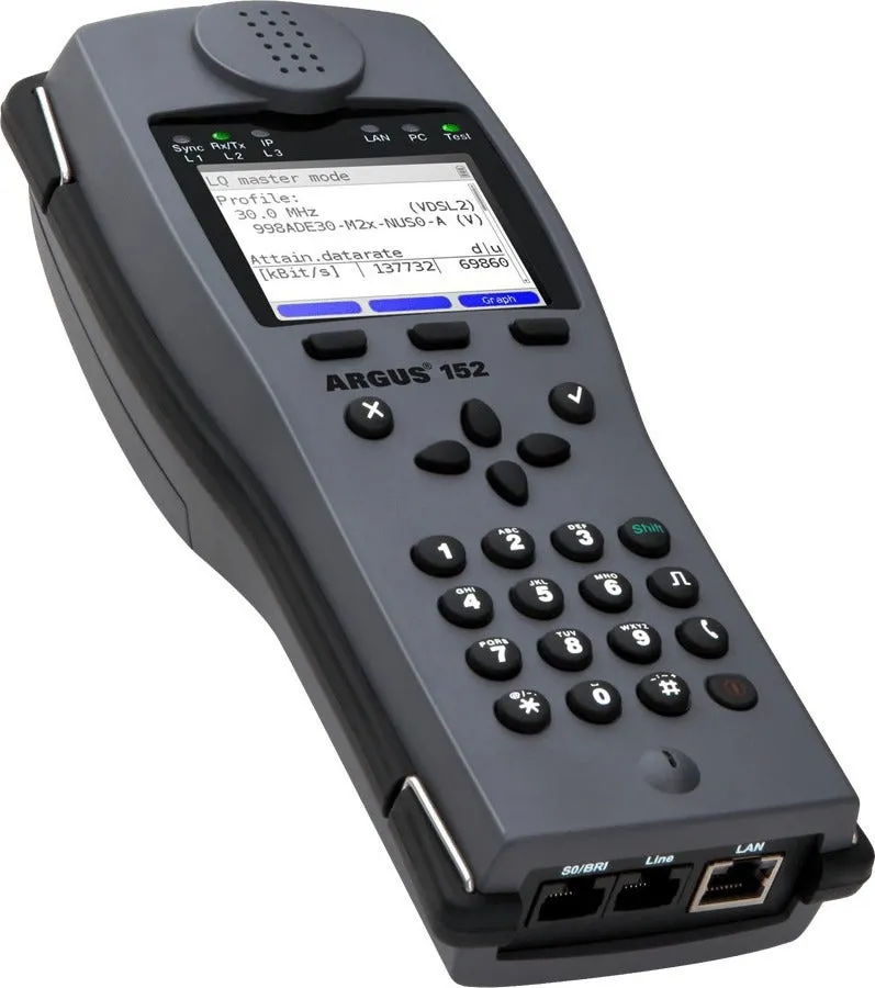 Comprobador DSL Triple Play Intec ARGUS 155