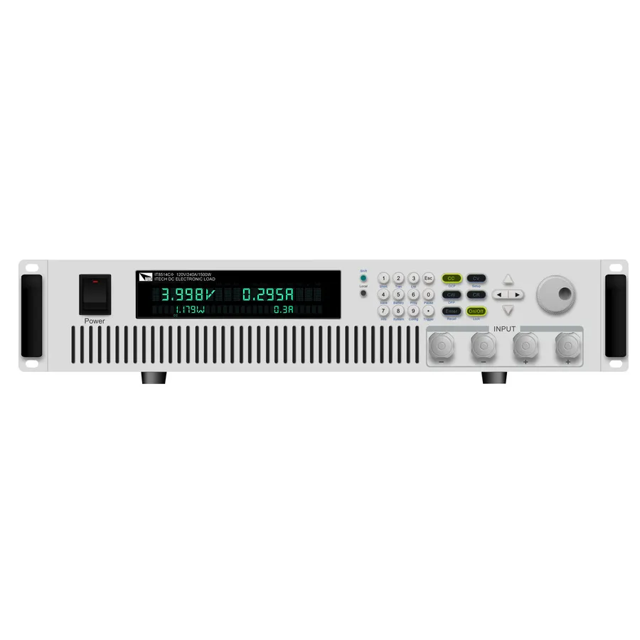 Carga Electrónica DC Montaje en Rack ITECH IT8514B+ Programable