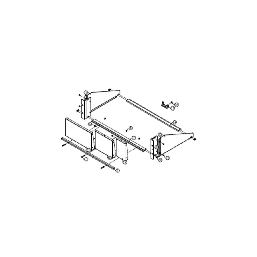 Kit de Montaje en Bastidor Keithley 2260B-RMK-EIA