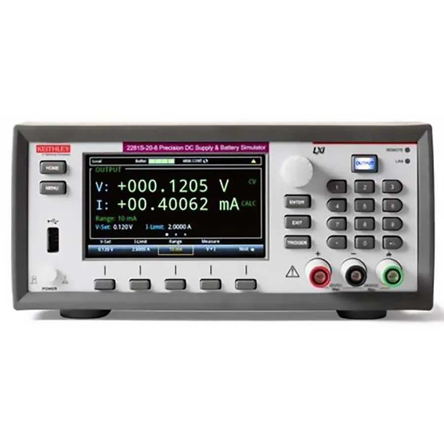 Fuente de Alimentación CC y Simulador de Batería Keithley 2281S-20-6