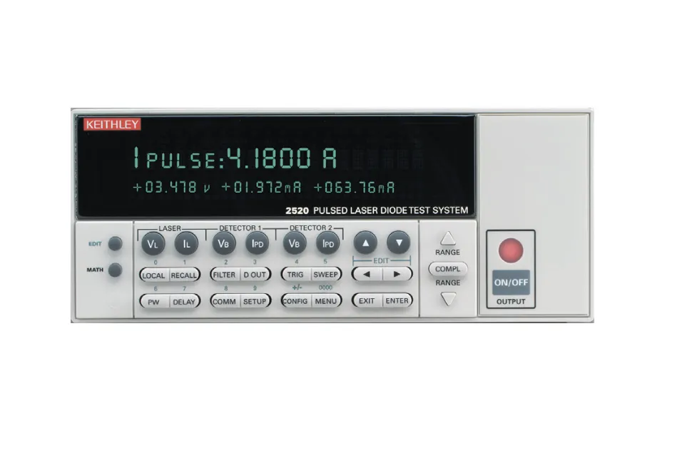 Sistema de Prueba para Diodos Láser Pulsados Keithley 2520