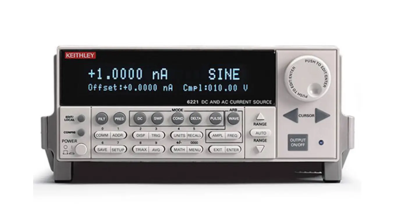 Fuente de Corriente AC y DC Keithley 6221-2182A con Nanovoltímetro