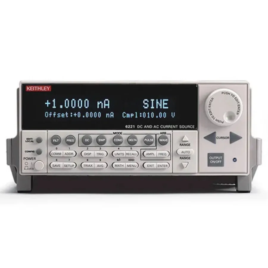 Fuente de Corriente de Precisión AC y DC de Bajo Ruido Keithley 6221
