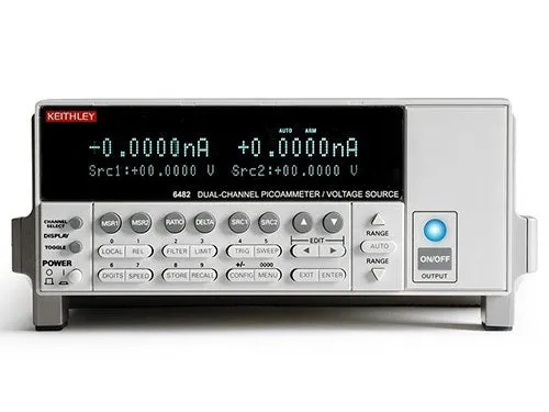 Picoamperímetro/Fuente de Voltaje Dual-Canal Keithley 6482