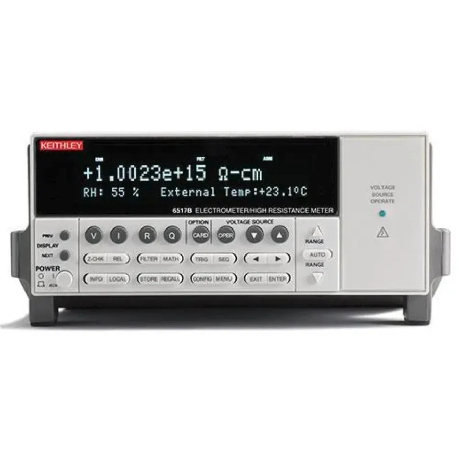 Electrómetro Keithley 6517B / Medidor de Alta Resistencia