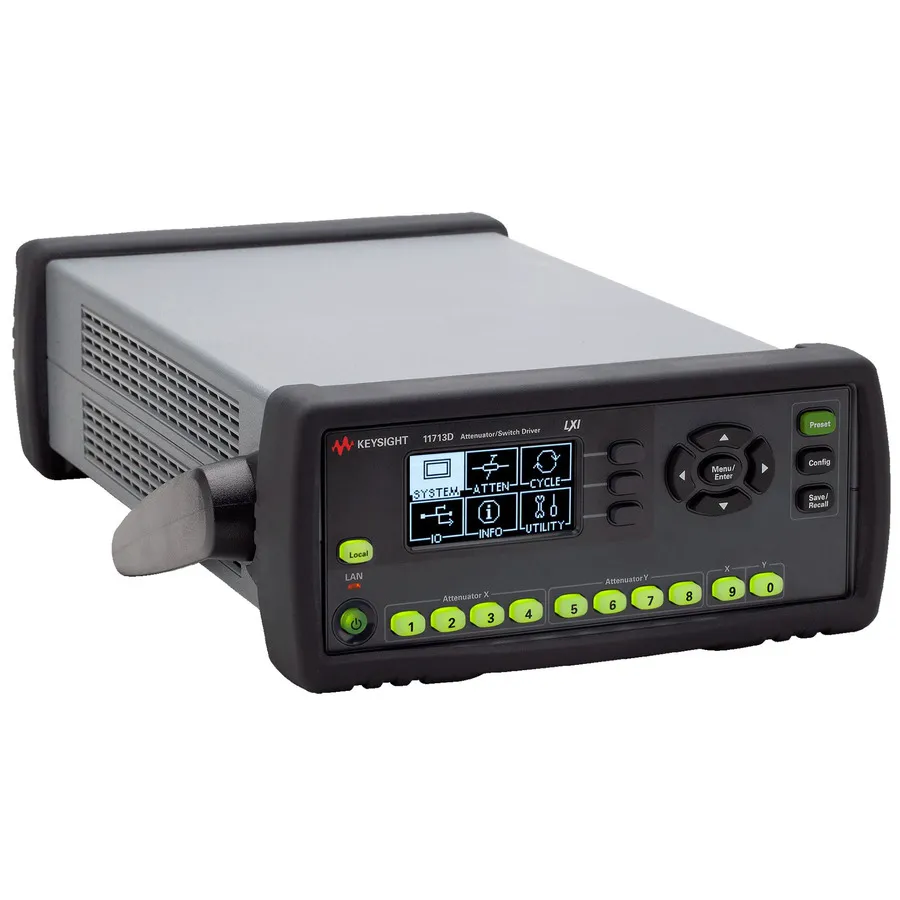 Controlador Keysight 11713D/101/101 de Atenuador/Conmutador