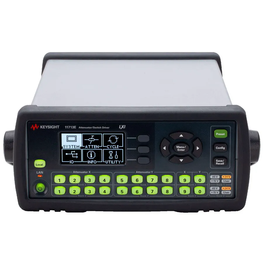 Controlador Keysight 11713E/101/101 de Atenuador/Conmutador
