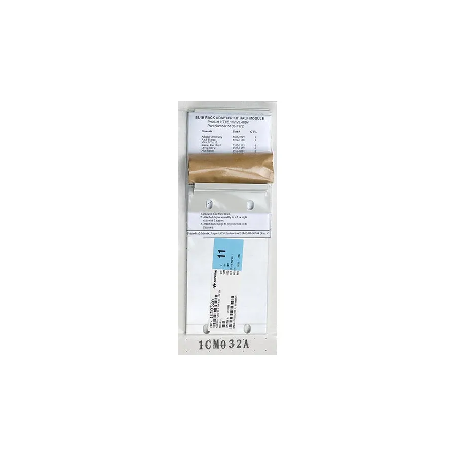 Kit de brida para montaje en bastidor Keysight 1CM032A 88.1mm H (2U)