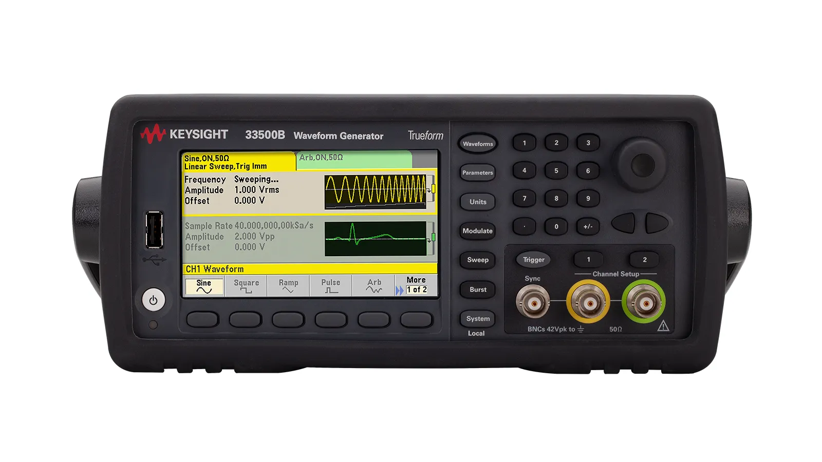 Generador de Forma de Onda Keysight 33512B Trueform