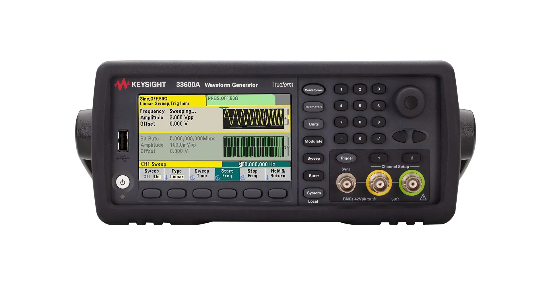 Generador de Funciones/Ondas Arbitrarias Trueform Keysight 33611A
