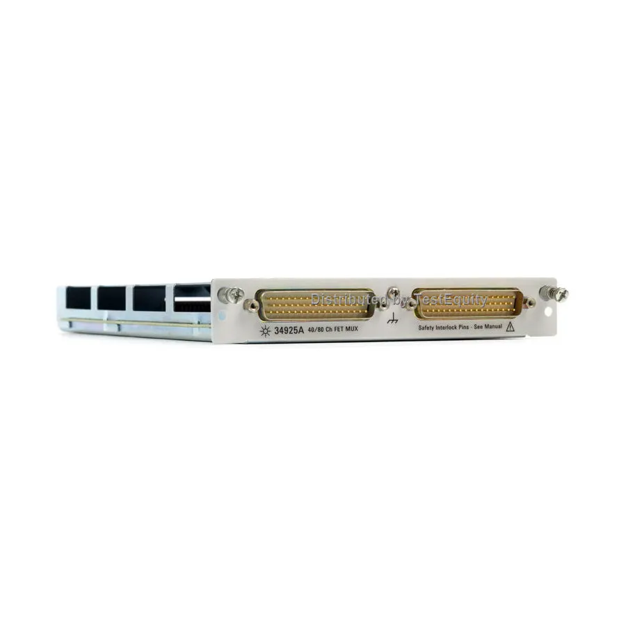 Multiplexor FET Keysight 34925A de 40/80 Canales Aislados Ópticamente