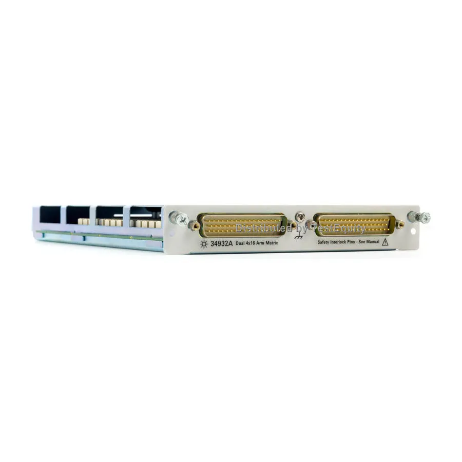 Matriz de Armadura Keysight 34932A Dual 4x16