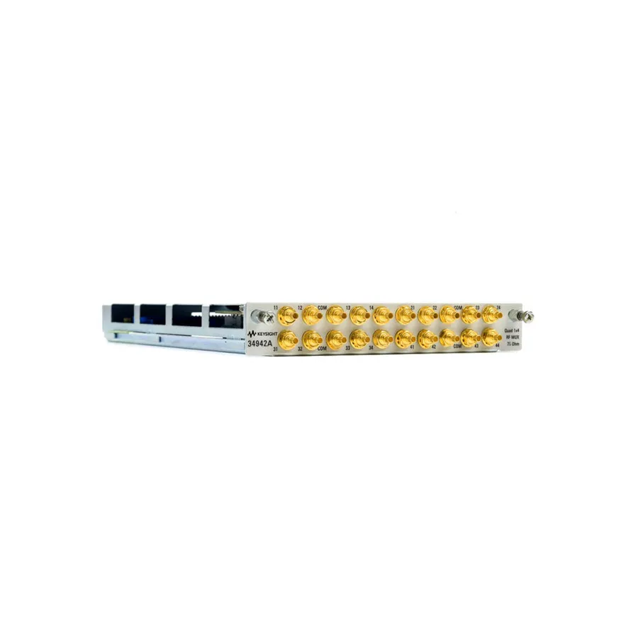 Multiplexor RF 75 Ohm Keysight 34942A Quad 1x4