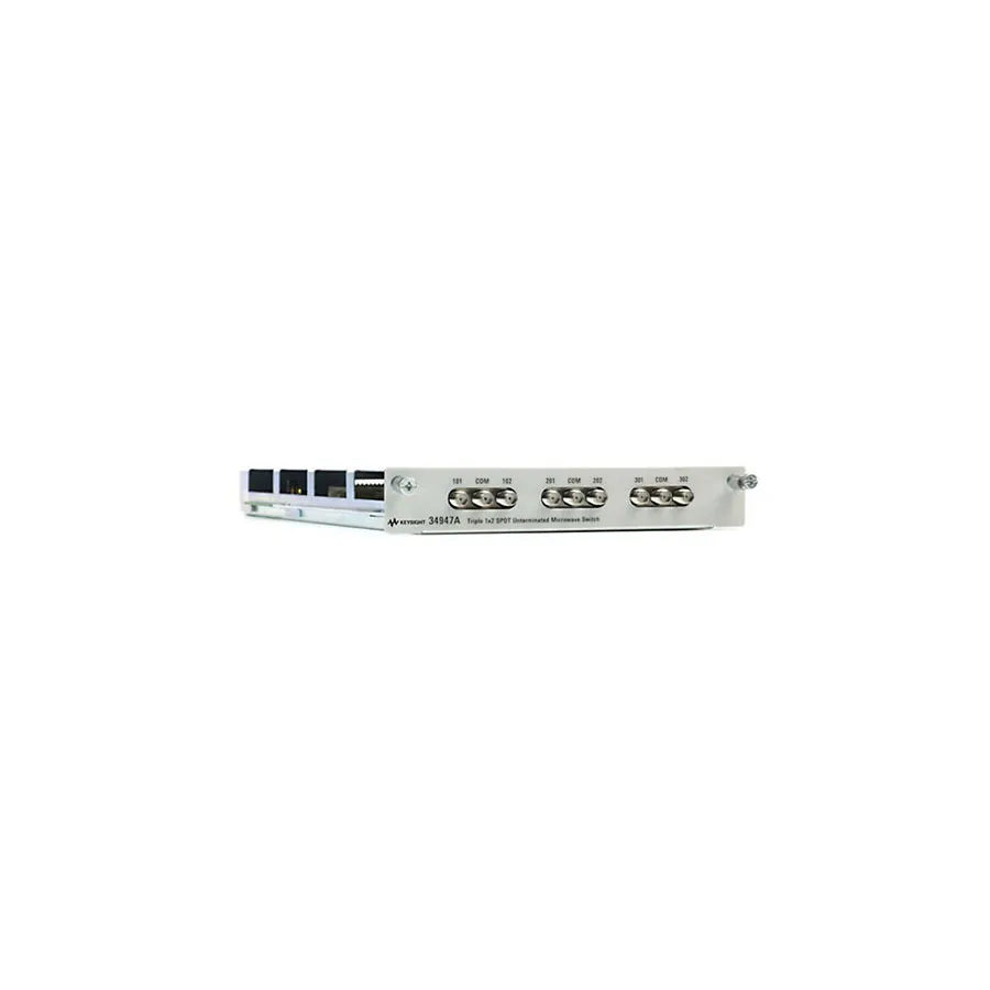 Keysight 34947A/026 Módulo de Conmutador de Microondas SPDT sin Terminar Triple 1x2