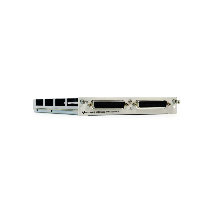 Módulo Keysight 34950A de E/S Digital de 64 Bits con Memoria y Contador