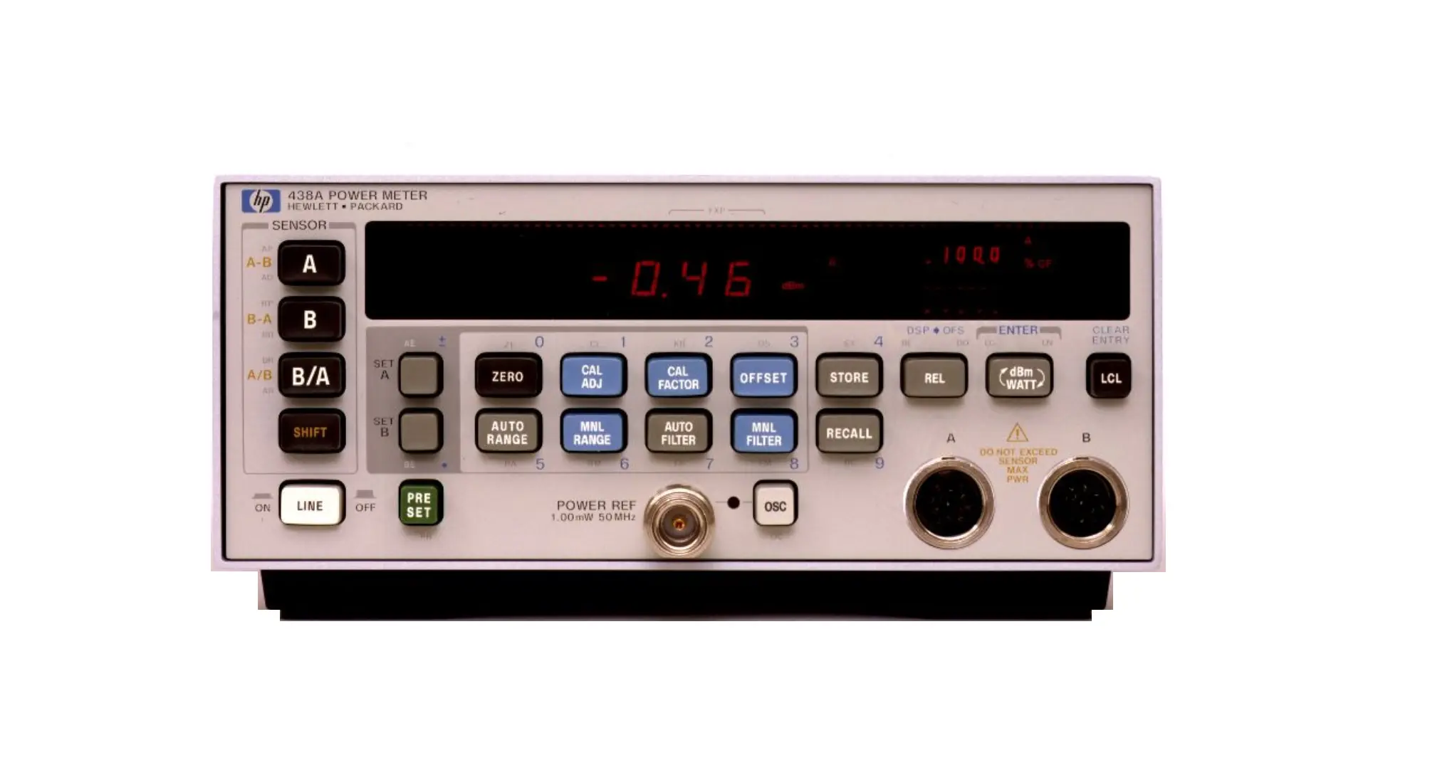 Medidor de Potencia RF Keysight 438A