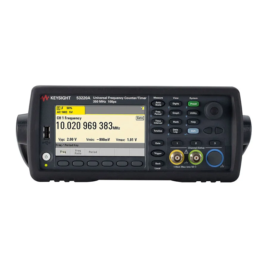 Contador Universal de Frecuencia/Temporizador Keysight 53220A/010