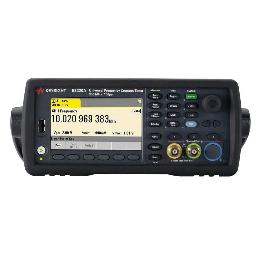 Contador/Temporizador de Frecuencia Universal Keysight 53220A/106/202