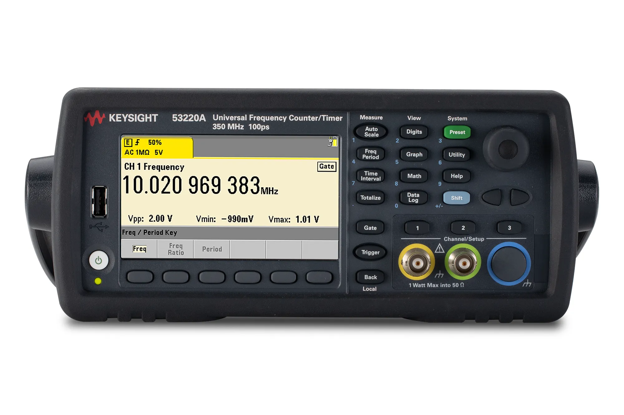 Contador/Temporizador de Frecuencia Universal Keysight 53230A
