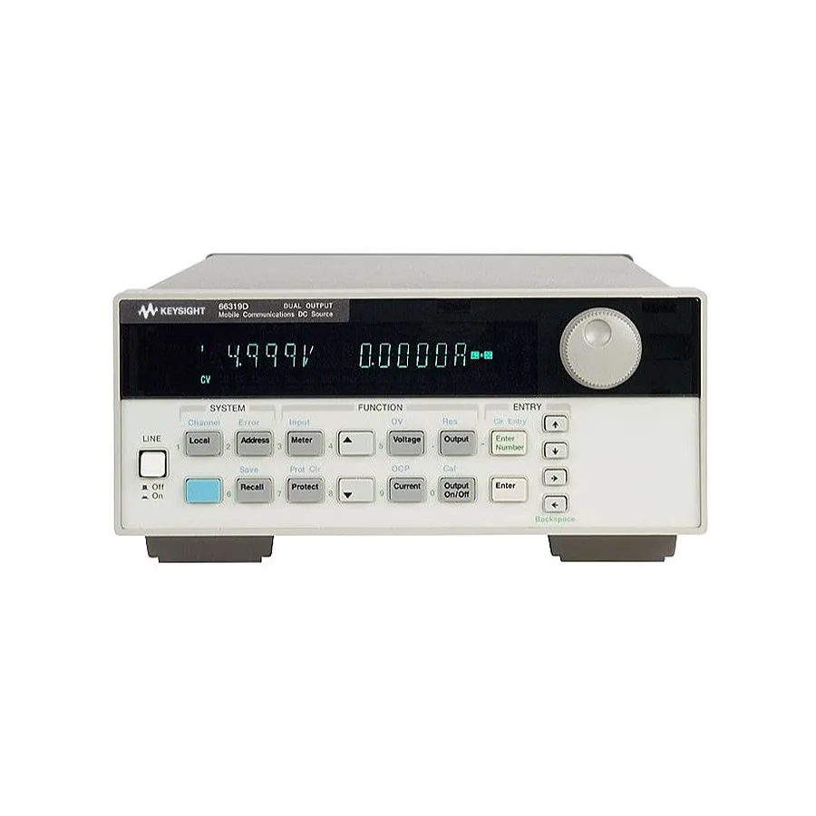 Fuente de CC de Comunicaciones Móviles de Doble Salida Keysight 66319D/120