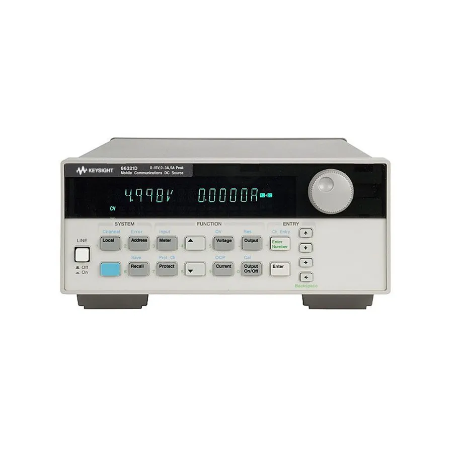 Fuente de CC de Comunicaciones Móviles Keysight 66321D