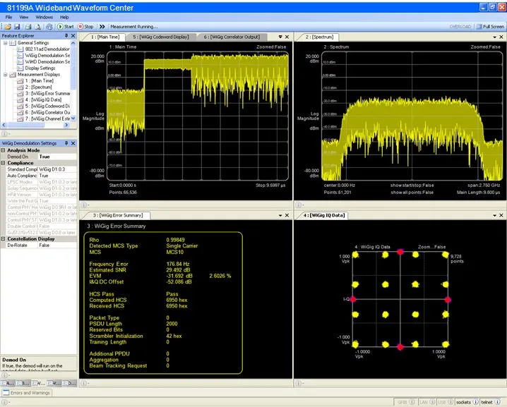 Centro de formas de onda de banda ancha Keysight 81199A