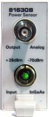 Sensor de Potencia Óptica de Alta Potencia Keysight 81630B