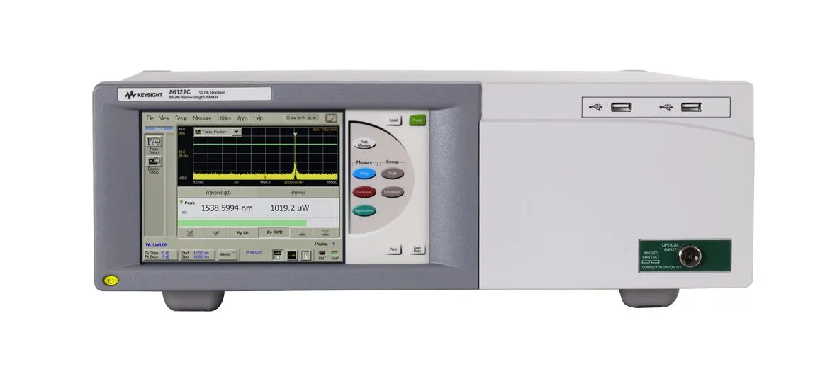 Medidor de longitud de onda múltiple Keysight 86122C