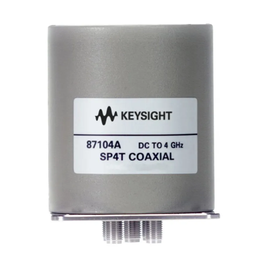 Conmutador Coaxial Multipuerto Keysight 87104A/100/T24