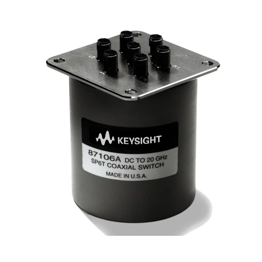 Keysight 87106A/024/161 Conmutador Coaxial Multipuerto