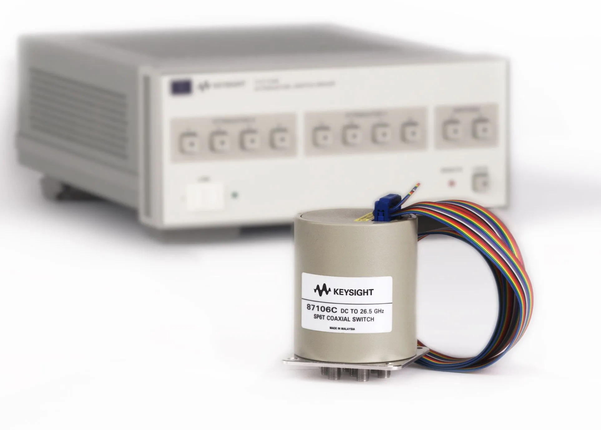 Keysight 87106C Conmutador Coaxial Multipuerto