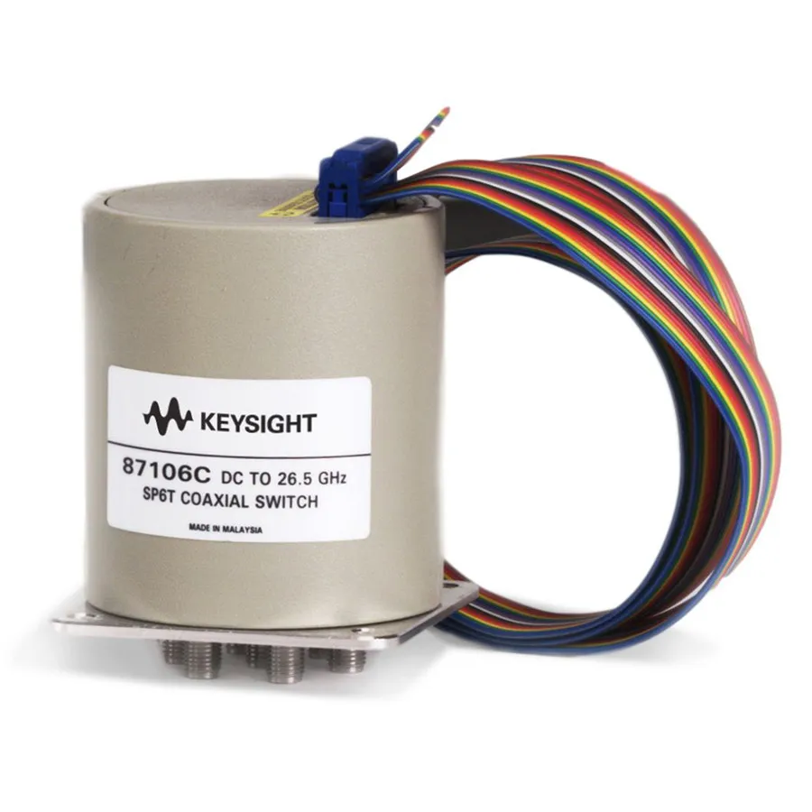 Keysight 87106C Conmutador Coaxial Multipuerto