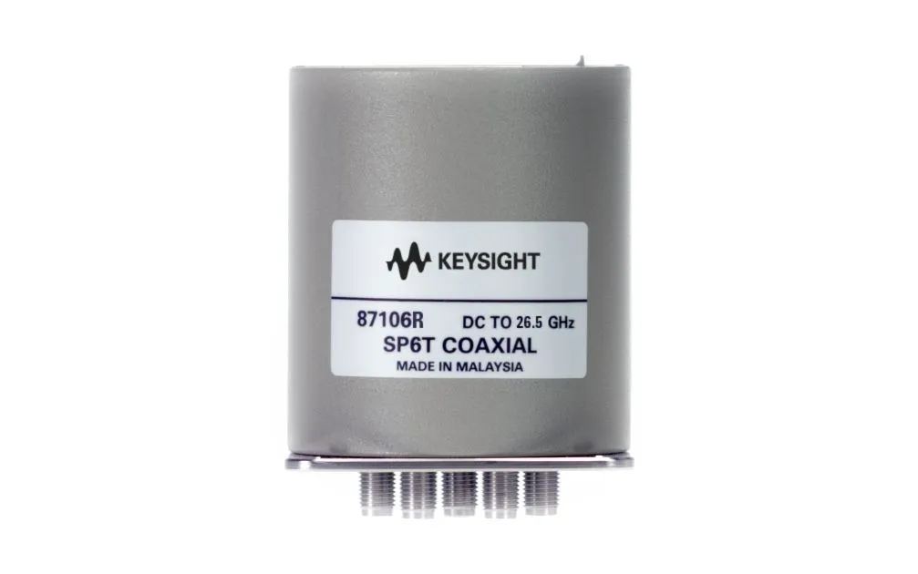 Conmutador Coaxial SP6T Keysight 87106R