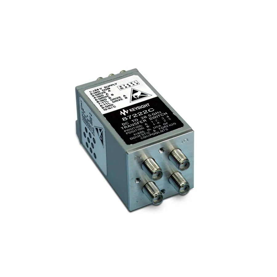 Conmutador de Transferencia Coaxial Keysight 87222C/161