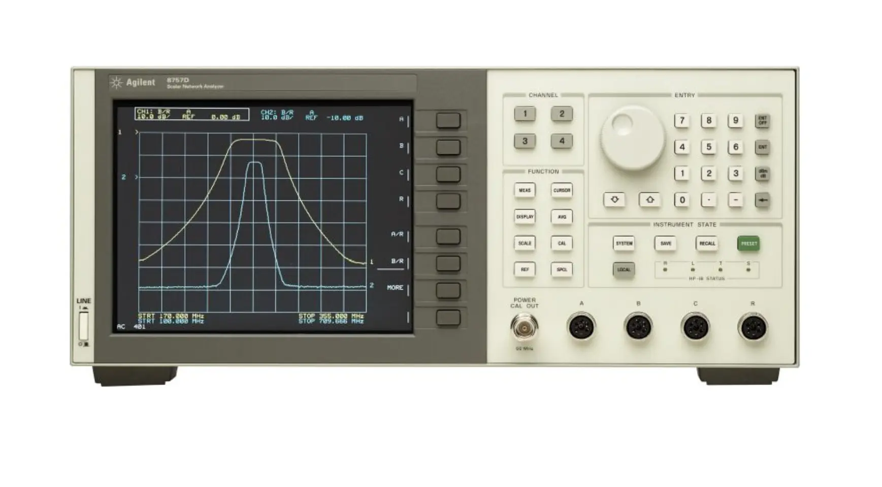 Keysight 8757D Analizador de red escalar