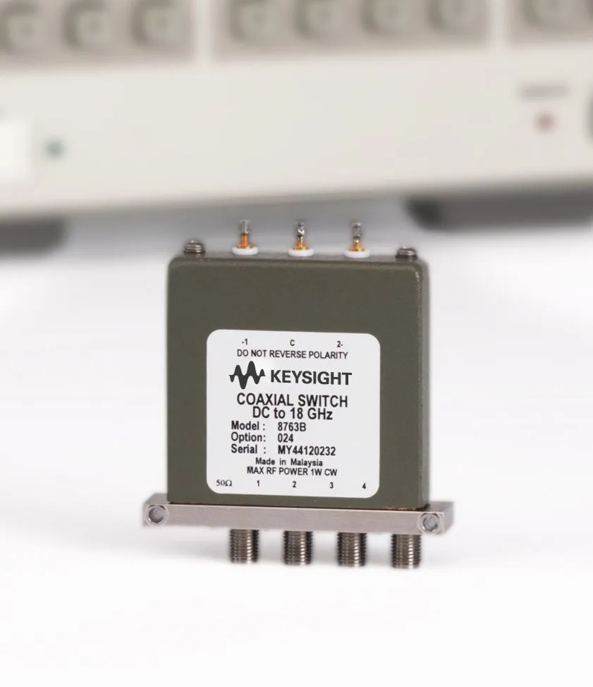 Keysight 8763B Conmutador Coaxial