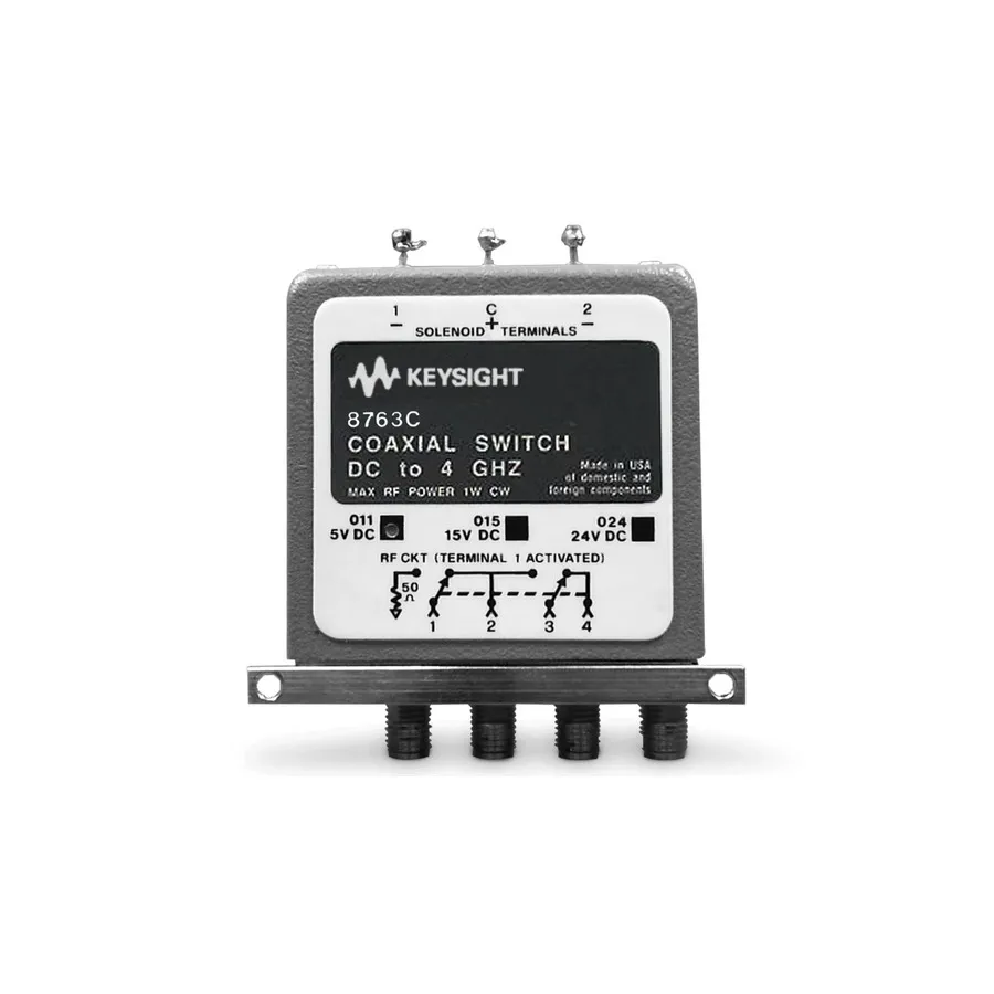Keysight 8764C/024 Interruptor de RF Coaxial de 5 Puertos