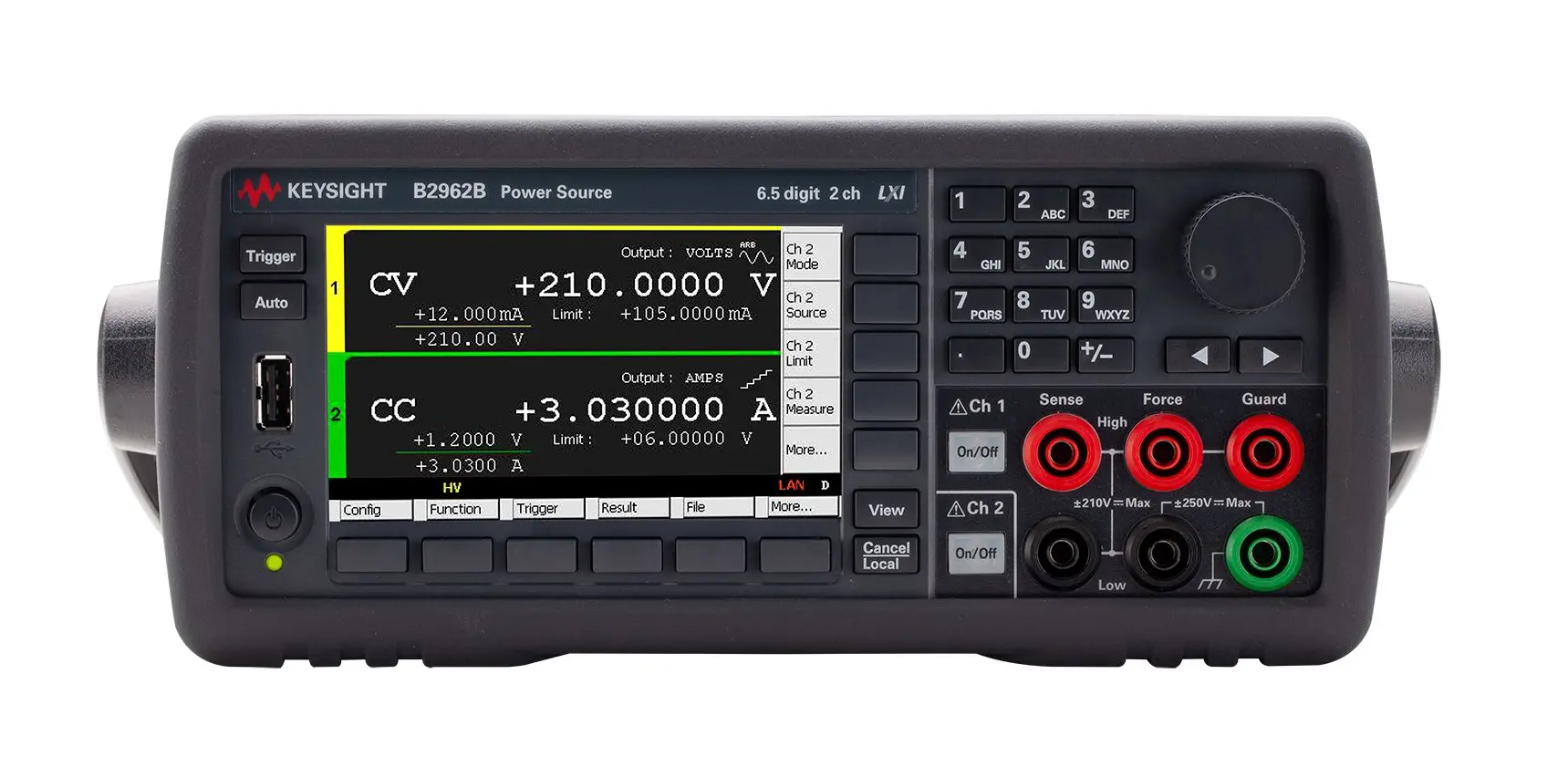 Keysight B2962B Fuente de Potencia de 6,5 Dígitos de Bajo Ruido