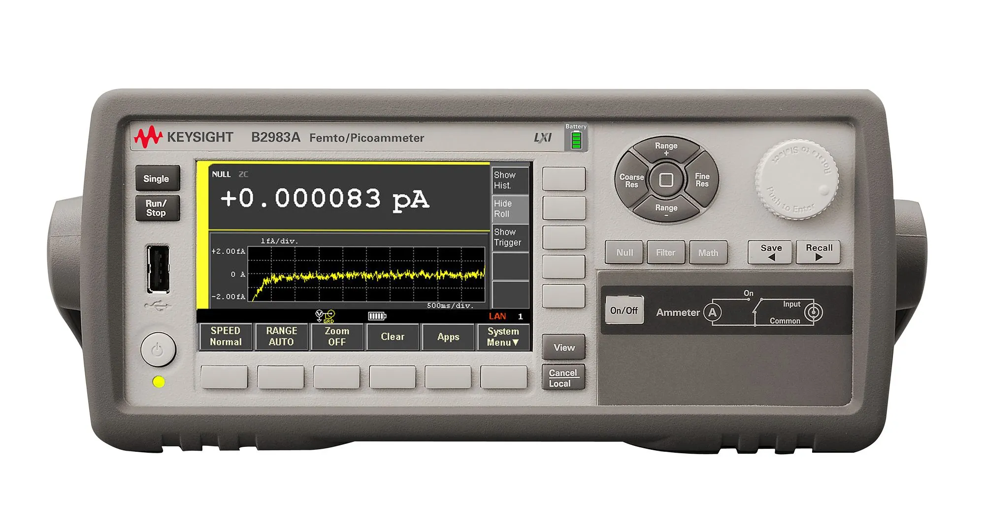 Keysight B2983A Femto/Picoamperímetro